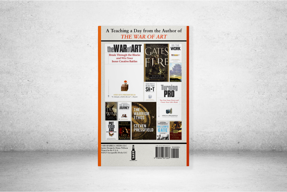 The Daily Pressfield – Hardcover (Signed Copy)